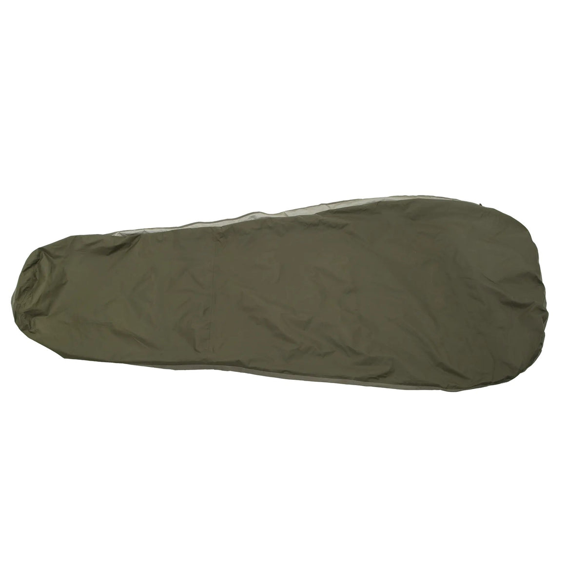 Carinthia Biwaksack Expedition Cover Gore olive Reissverschluss links