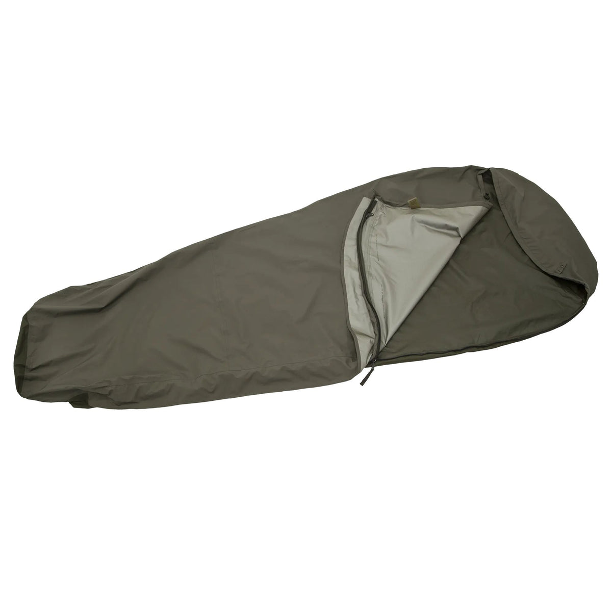 Carinthia Sac de bivouac Expedition Cover Gore olive Fermeture éclair à gauche