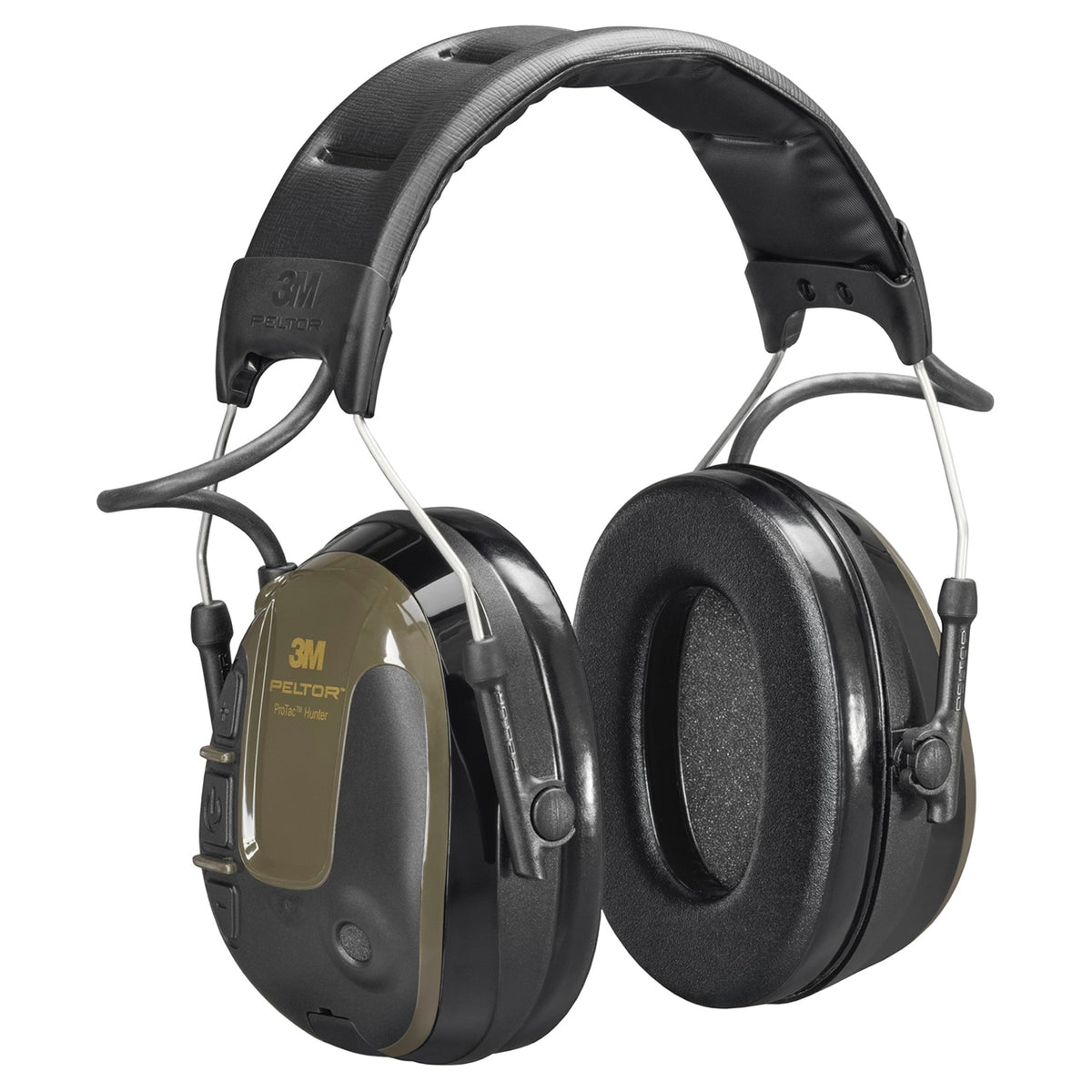 Peltor Gehörschutz aktiv ProTac Headset für Jäger, SNR = 26dB, Kopfbügel, schwarz