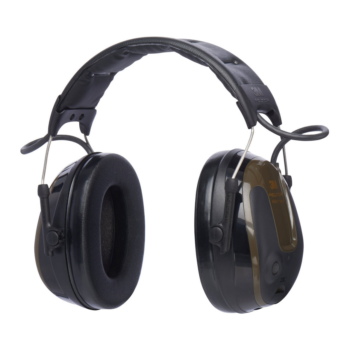 Peltor Gehörschutz aktiv ProTac Headset für Jäger, SNR = 26dB, Kopfbügel, schwarz