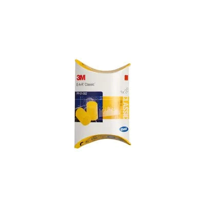 E-A-R Gehörschutzstöpsel Classic, SNR = 28dB, ohne Kordel, gelb, Pack à 250 Paar