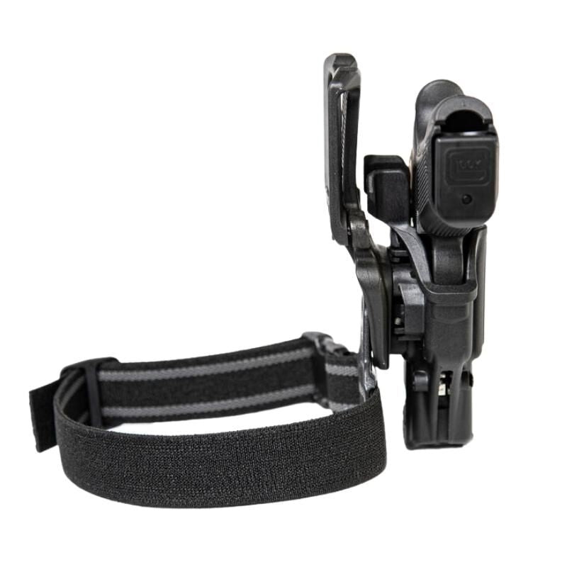BlackHawk Pistolenholster T-Series™ L2C Overt zu Pistole Glock 17/19/22/23/31/32/45/47 mit Lampenaufnahme SL TLR7/8 schwarz
