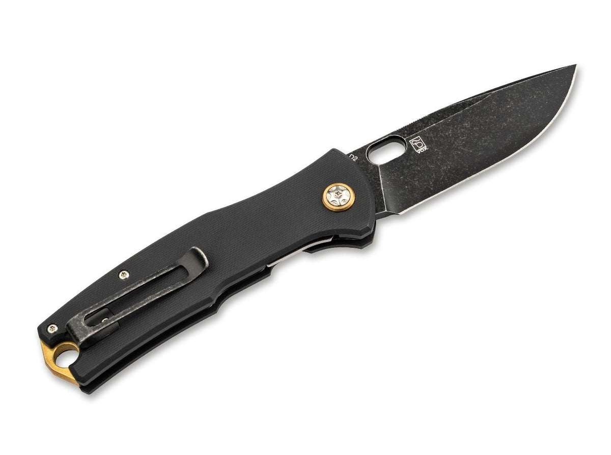 Taschenmesser Böker Plus Fieldfolder schwarz schwarz