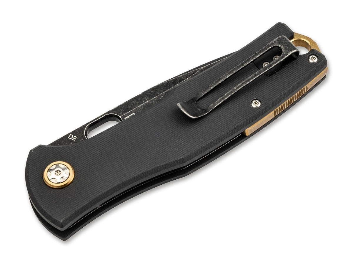 Taschenmesser Böker Plus Fieldfolder schwarz schwarz