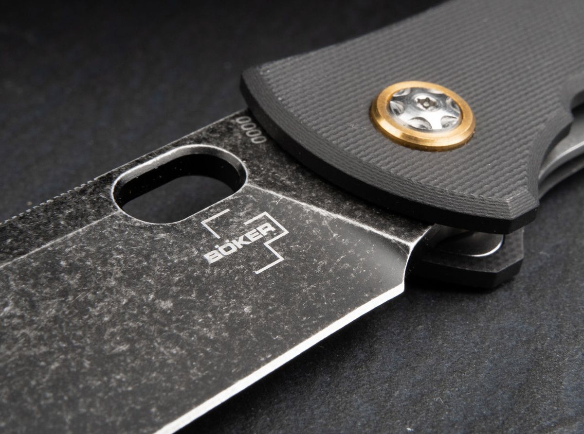 Taschenmesser Böker Plus Fieldfolder schwarz schwarz