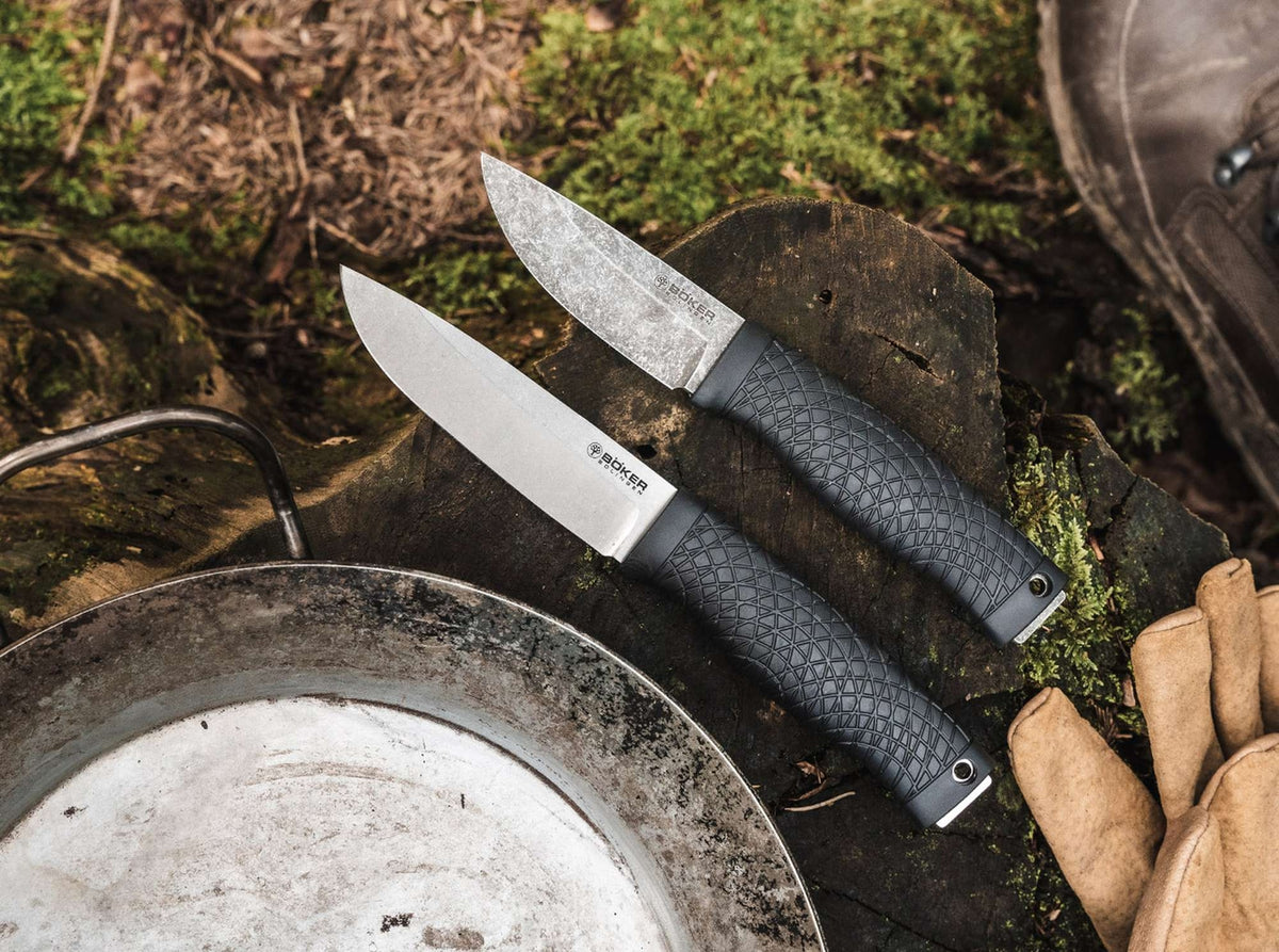 Messer Böker Bronco Mini schwarz (stonewash)