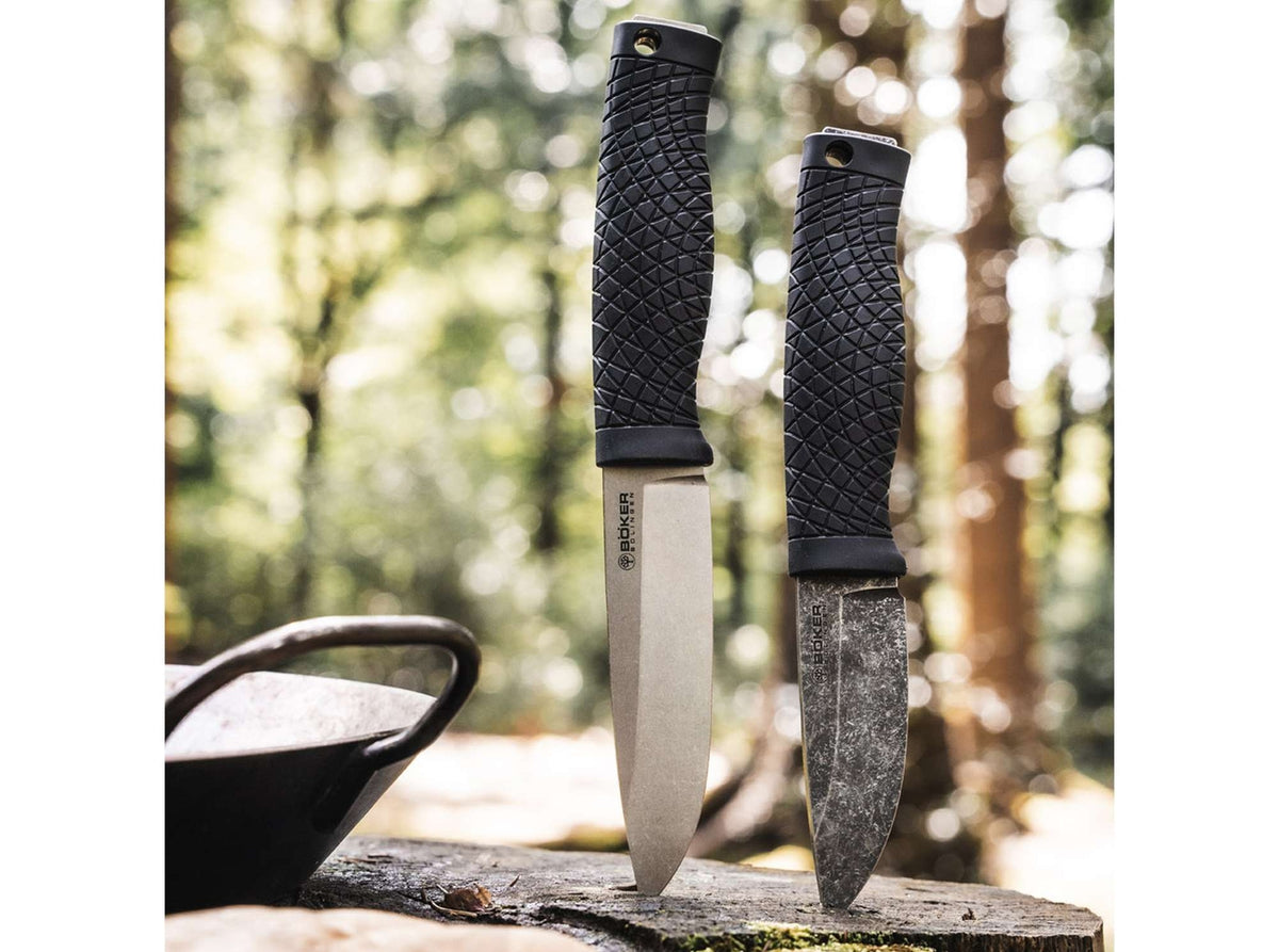 Messer Böker Bronco Mini schwarz (stonewash)