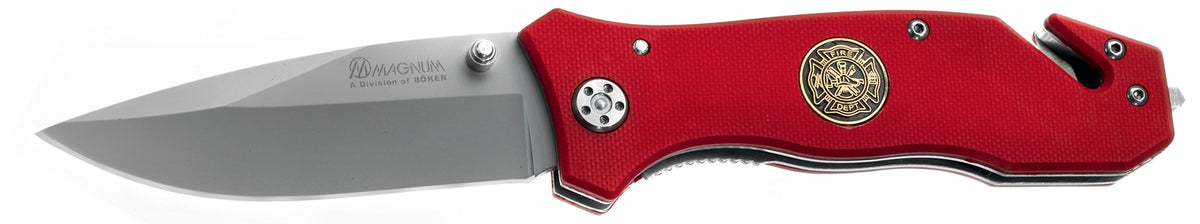 Taschenmesser Magnum Fire Brigade silber