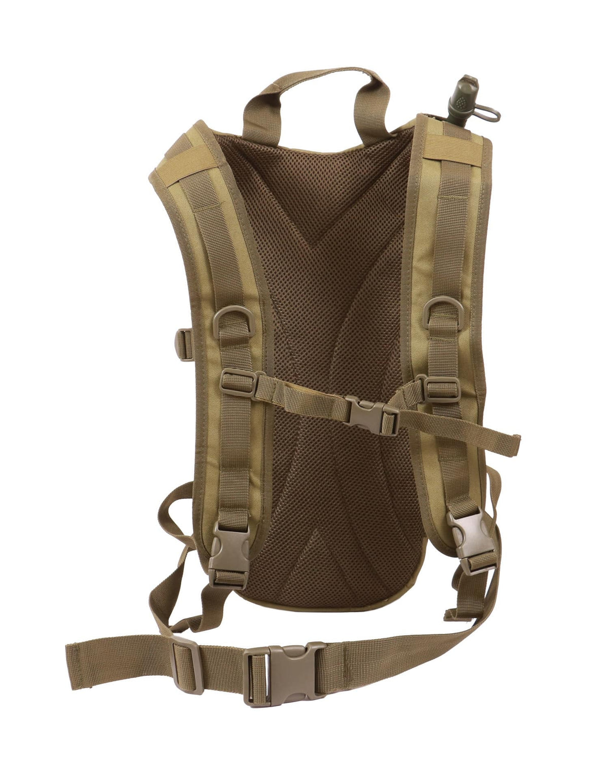 Trinkrucksack mit Zusatztasche 2.5 Liter olive