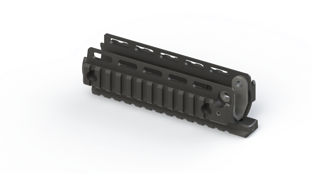 B&T leichter Handschutz für MP5 (Aluminium mit 3 x NAR)