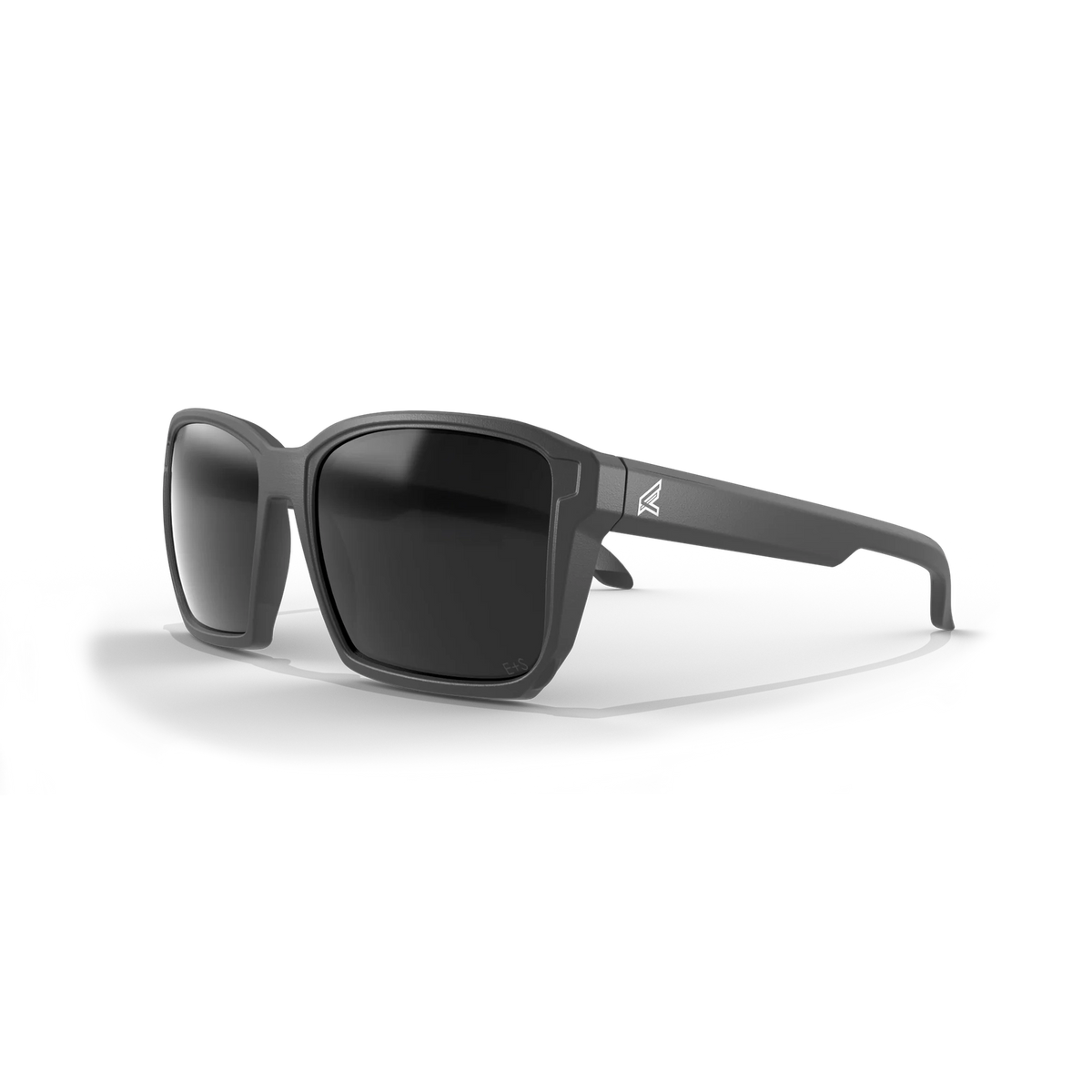Edge Tactical Eyewear Brille Renshaw schwarz matt mit Brillenglas polarisierend smoke