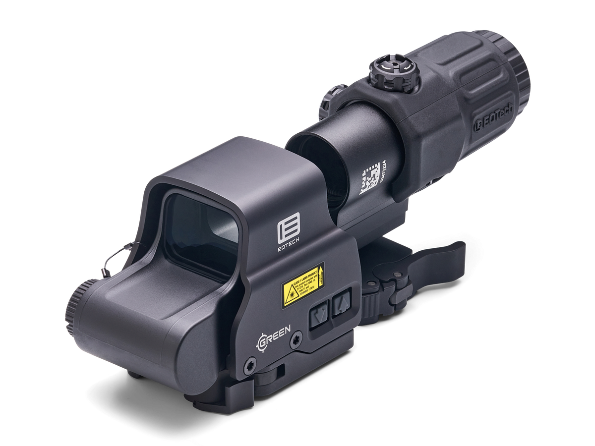 Eotech Zielgerät Holographic Hybrid Modell EXPS2-0GRN HWS/ mit G33 Vergrösserungsvorsatz