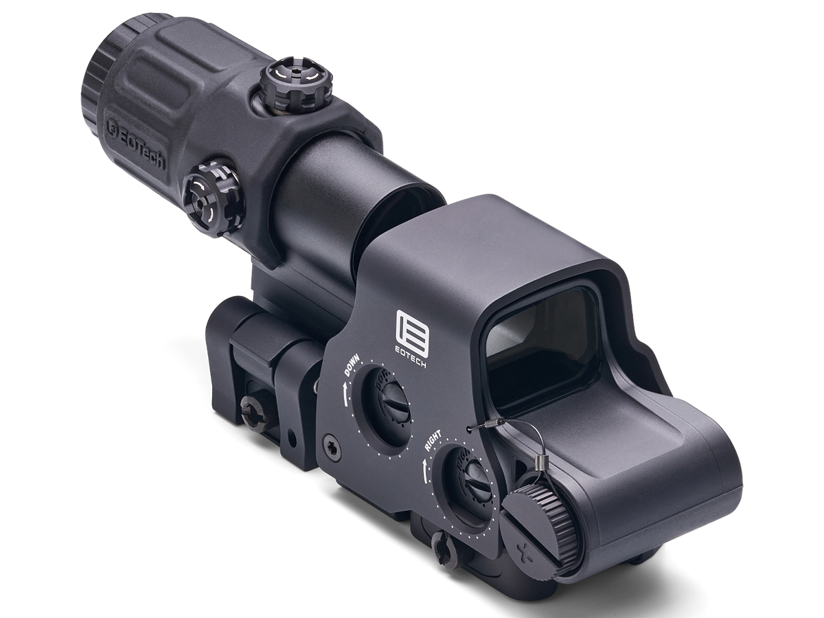 Eotech Zielgerät Holographic Hybrid Modell EXPS2-0GRN HWS/ mit G33 Vergrösserungsvorsatz