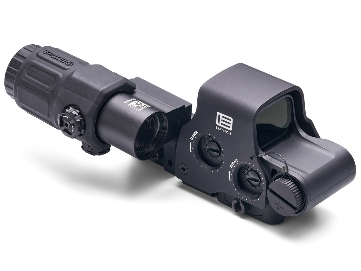 Eotech Zielgerät Holographic Hybrid Modell EXPS2-0GRN HWS/ mit G33 Vergrösserungsvorsatz