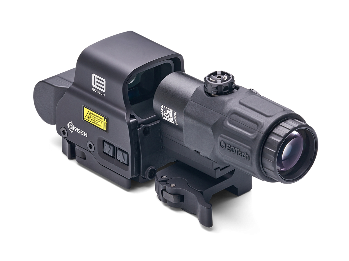 Eotech Zielgerät Holographic Hybrid Modell EXPS2-0GRN HWS/ mit G33 Vergrösserungsvorsatz