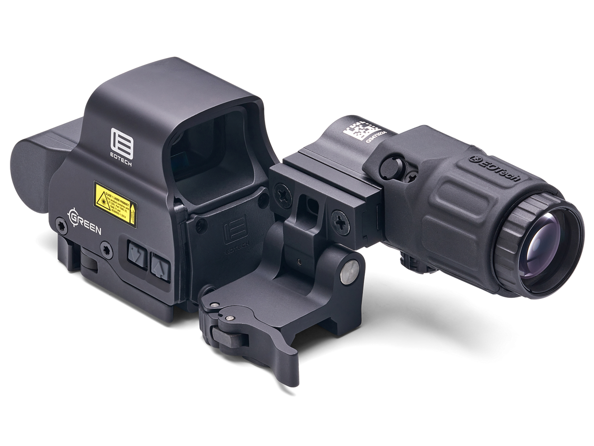 Eotech Zielgerät Holographic Hybrid Modell EXPS2-0GRN HWS/ mit G33 Vergrösserungsvorsatz