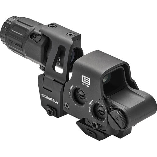 Eotech Zielgerät Holographic Hybrid Modell EXPS3-O HWS/ mit G33 Vergrösserungsvorsatz mit STC Montage schwarz