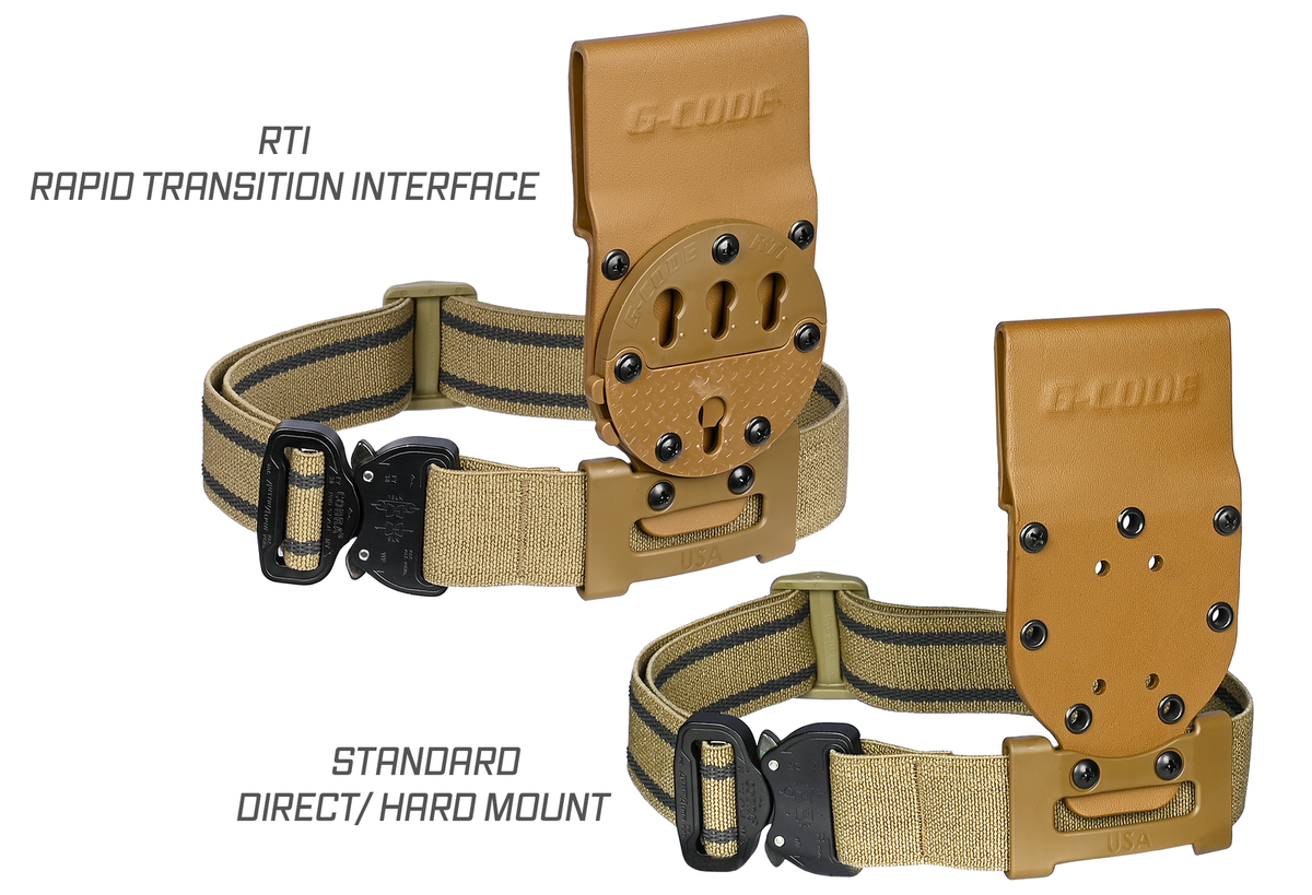 G-Code RTI Optimal Drop Pistol Platform tan
