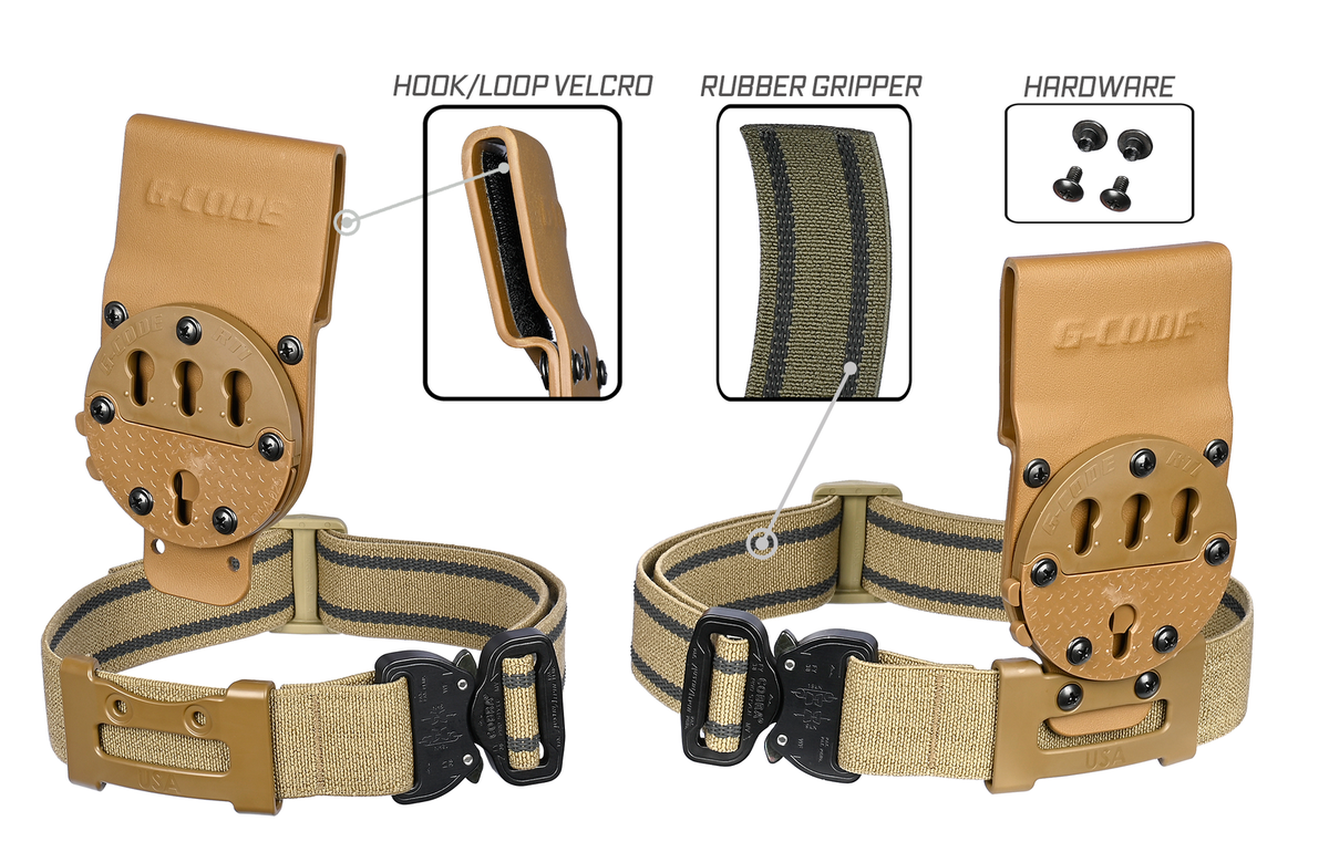 G-Code RTI Optimal Drop Pistol Platform tan
