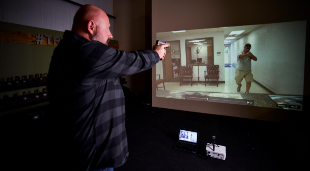 Laser-Ammo Video Scenario Trainer Pro 2.0 and Control Station