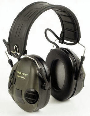 Peltor aktiver Gehörschutz SportTac, 26dB, Grün / Orange