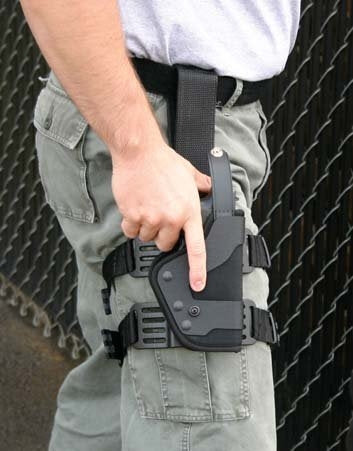 Uncle Mikes Pistolenholster Pro-3 Tactical schwarz