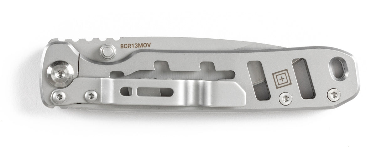 5.11 Tactical Series Messer Base 3DP tumbled steel