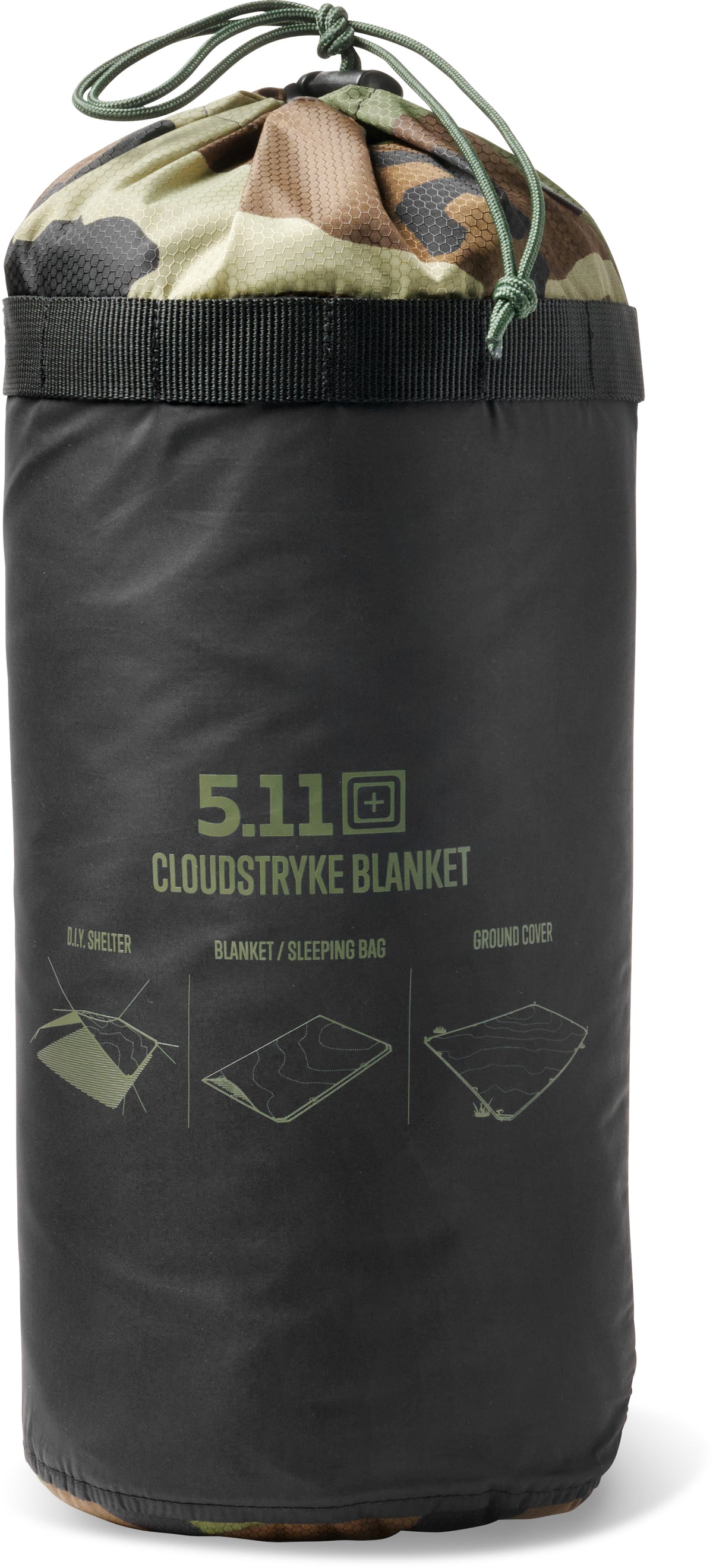 5.11 Tactical Series Decke Cloudstryke (one size) woodland camo