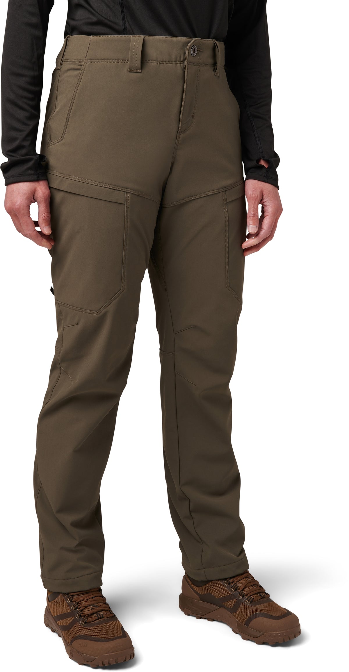5.11 Tactical Series Hose Apex Softshell Damen ranger green