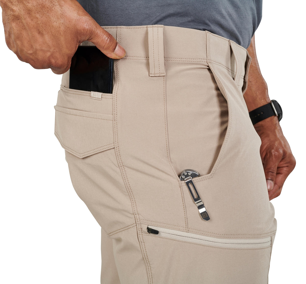 Pantalon 5.11 Tactical Series Decoy Convertible kaki