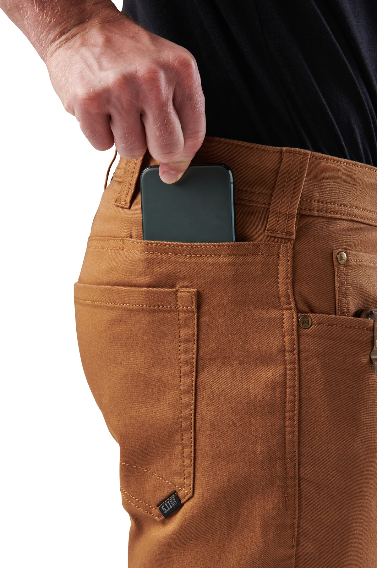 5.11 Tactical Series Hose Defender Flex Slim brown duck