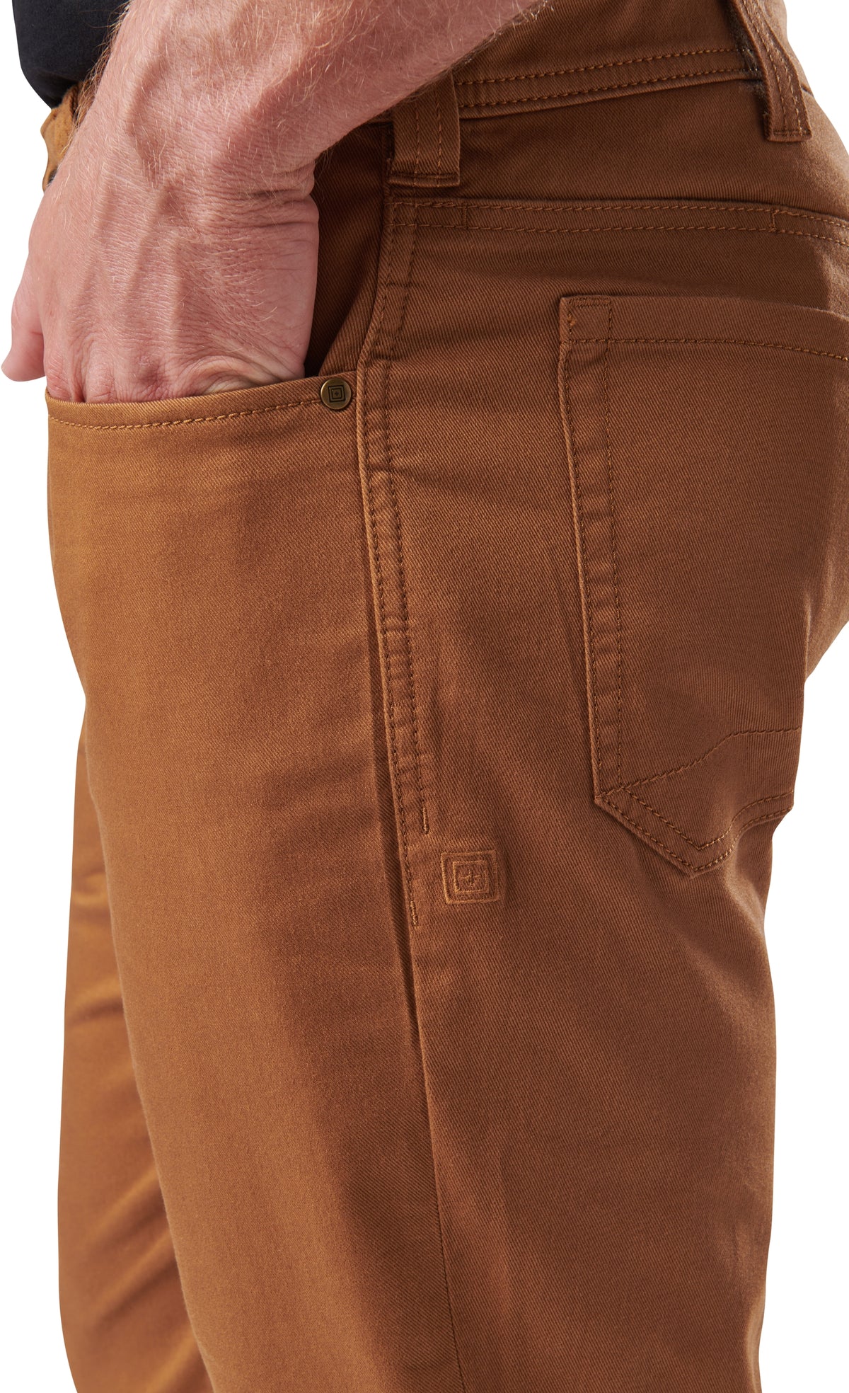 5.11 Tactical Series Hose Defender Flex Slim brown duck