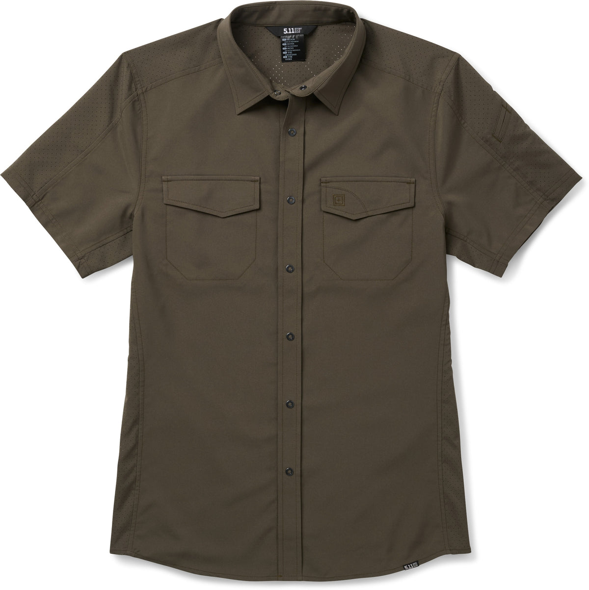 5.11 Tactical Series Hemd Freedom Flex Modern kurzarm Grösse S schwarz