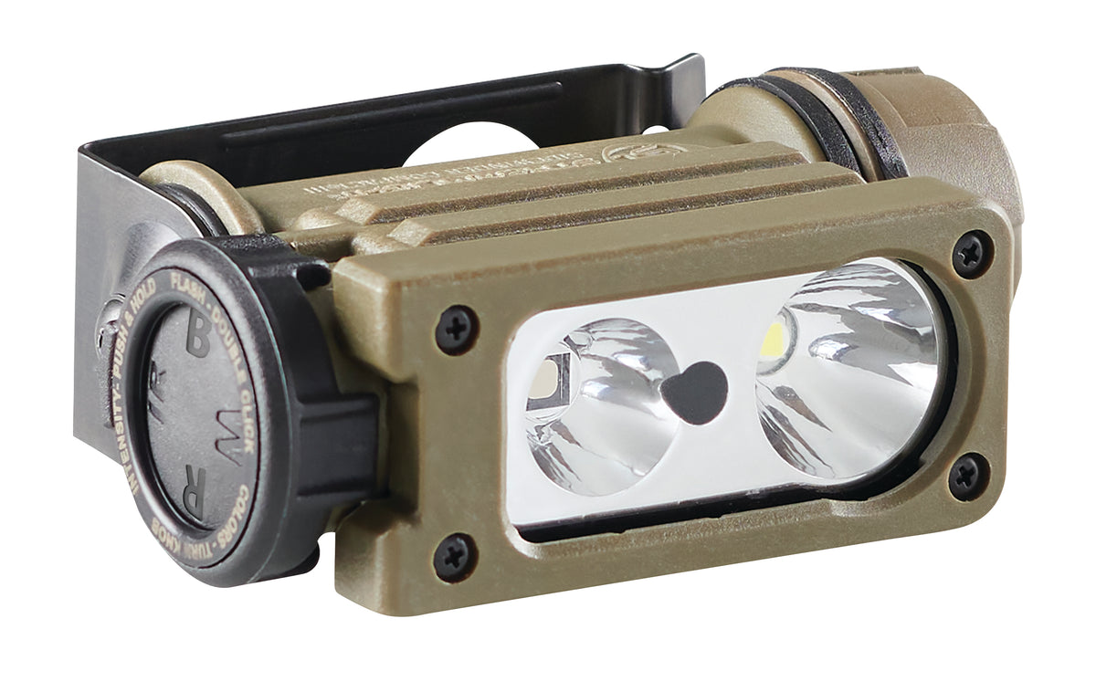 Streamlight Lampe Sidewinder Compact III Military Model - E Mount Model, IR, coyote
