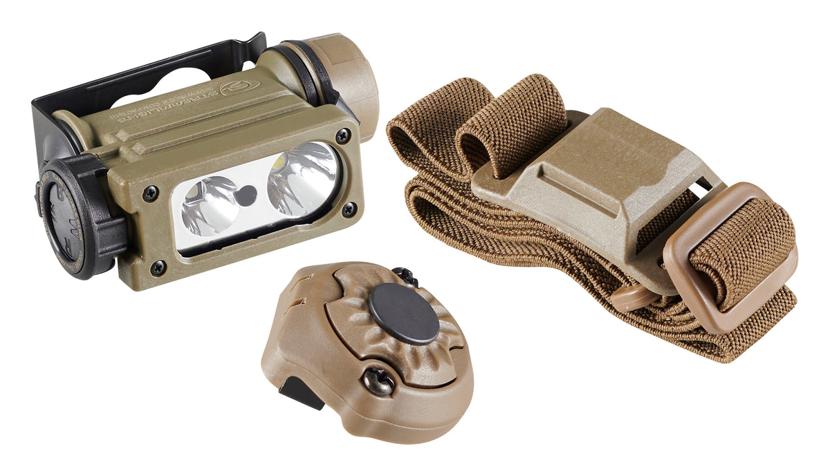 Streamlight Lampe Sidewinder Compact III Military Model - E Mount Model, IR, coyote