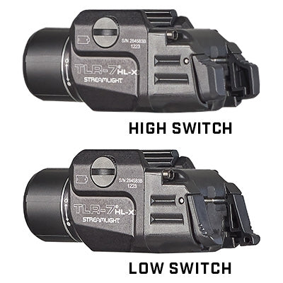 Streamlight Lampe Tactical TLR-7 HL-X USB mit wiederaufladbarer Batterie schwarz