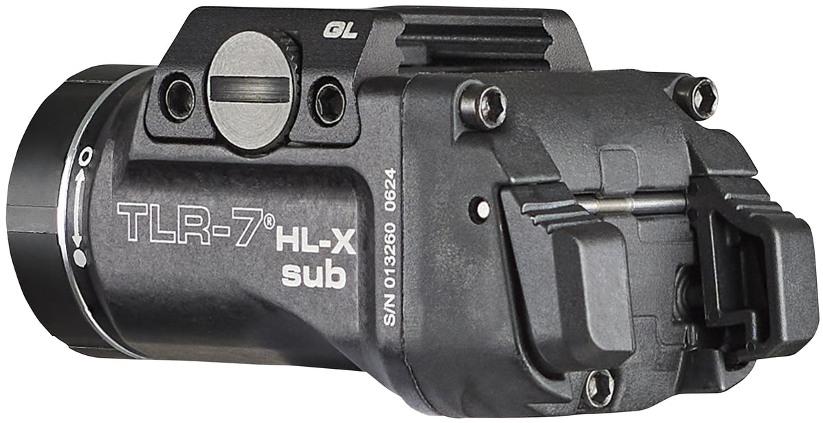 Streamlight Lampe Tactical TLR-7 HL-X sub USB mit wiederaufladbarer Batterie für GLOCK® 43X/48 MOS, 43X/48 Rail schwarz