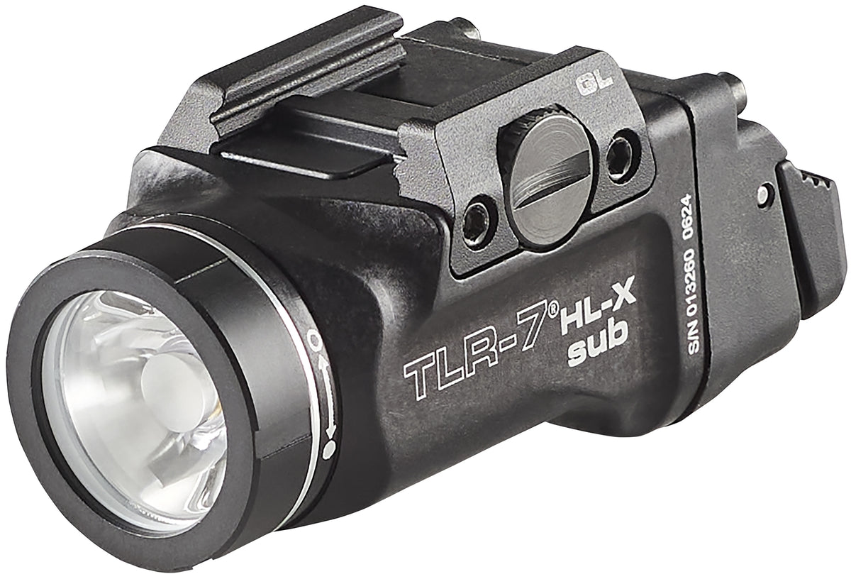 Streamlight Lampe Tactical TLR-7 HL-X sub USB mit wiederaufladbarer Batterie für GLOCK® 43X/48 MOS, 43X/48 Rail schwarz