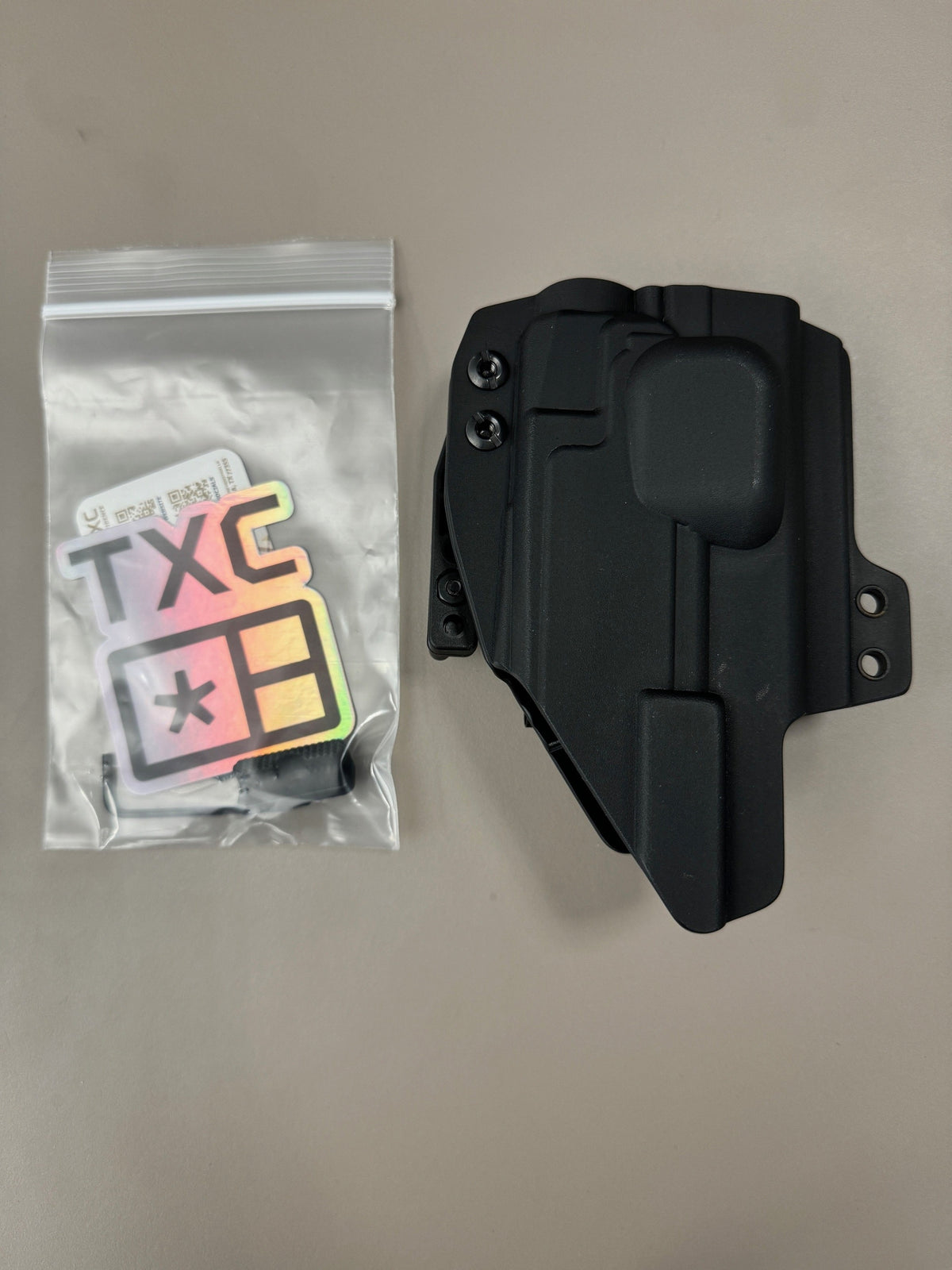 Holster TXC Kydex, modèle X1 Beacon, pour Glock DS 9MM (Gen3-5) .40Cal (Gen 3-4) &amp; Streamlight TLR7/TLR7A, avec clip en plastique