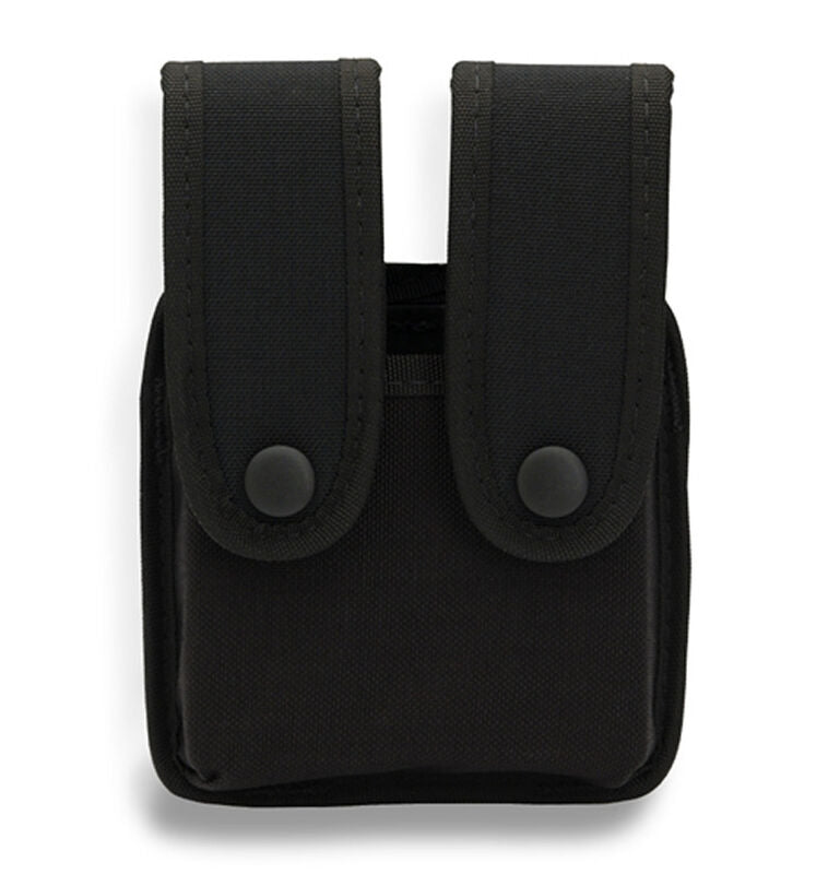 BH/UM Magazintasche doppelt zu Pistolenmagazin 2-reihig schwarz