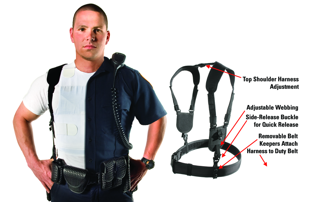 Ceinture Uncle Mike pour système de portage à sangles noir