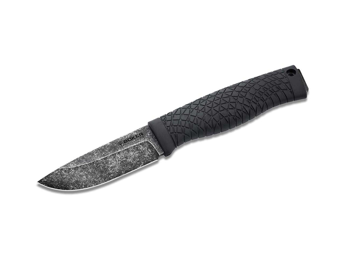 Couteau Böker Bronco Mini noir (stonewash)