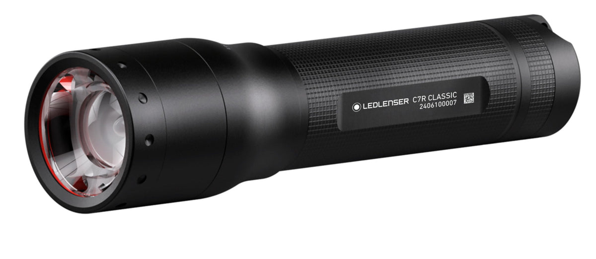 Lampe Led Lenser Performance C7R Classic noire