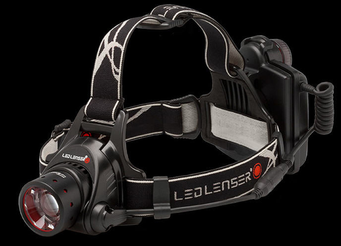 Led Lenser lampe frontale H14R.2 noir