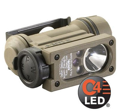 Lampe Streamlight Sidewinder Compact II, IR, coyote