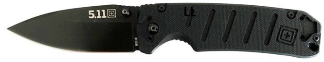 Couteau 5.11 Tactical Series Ryker DP Full noir