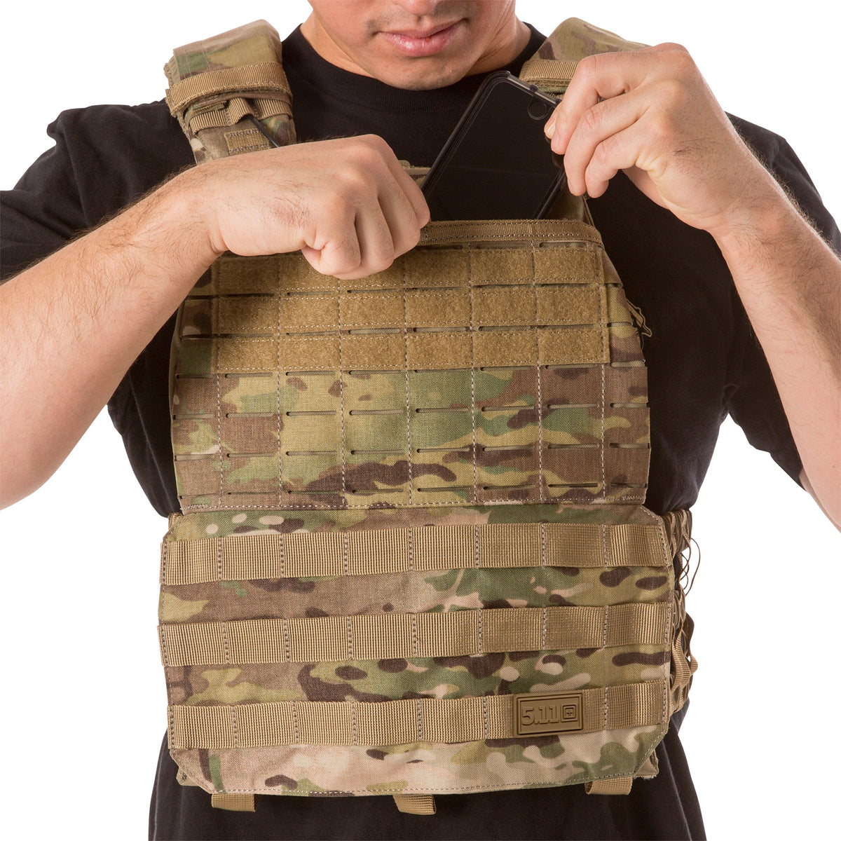 5.11 Tactical Series TacTec Porte-plaques Multicam