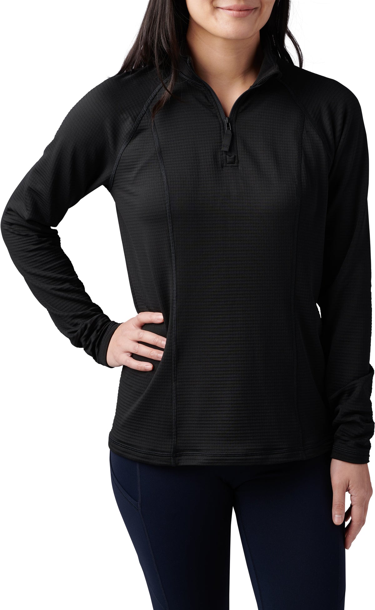 5.11 Tactical Series Shirt Stratos manches longues avec 1/4 fermeture éclair (femmes)