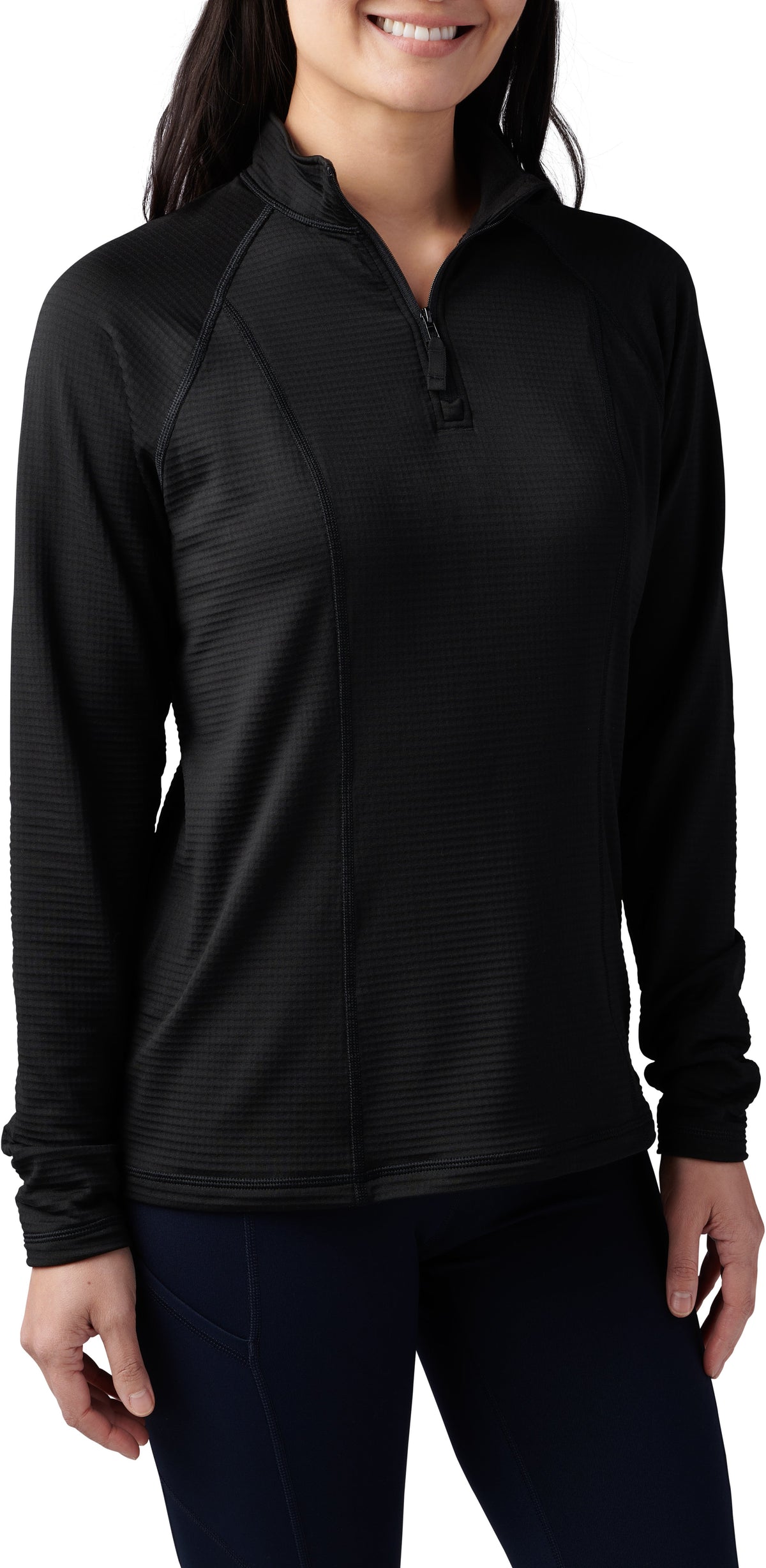 5.11 Tactical Series Shirt Stratos manches longues avec 1/4 fermeture éclair (femmes)