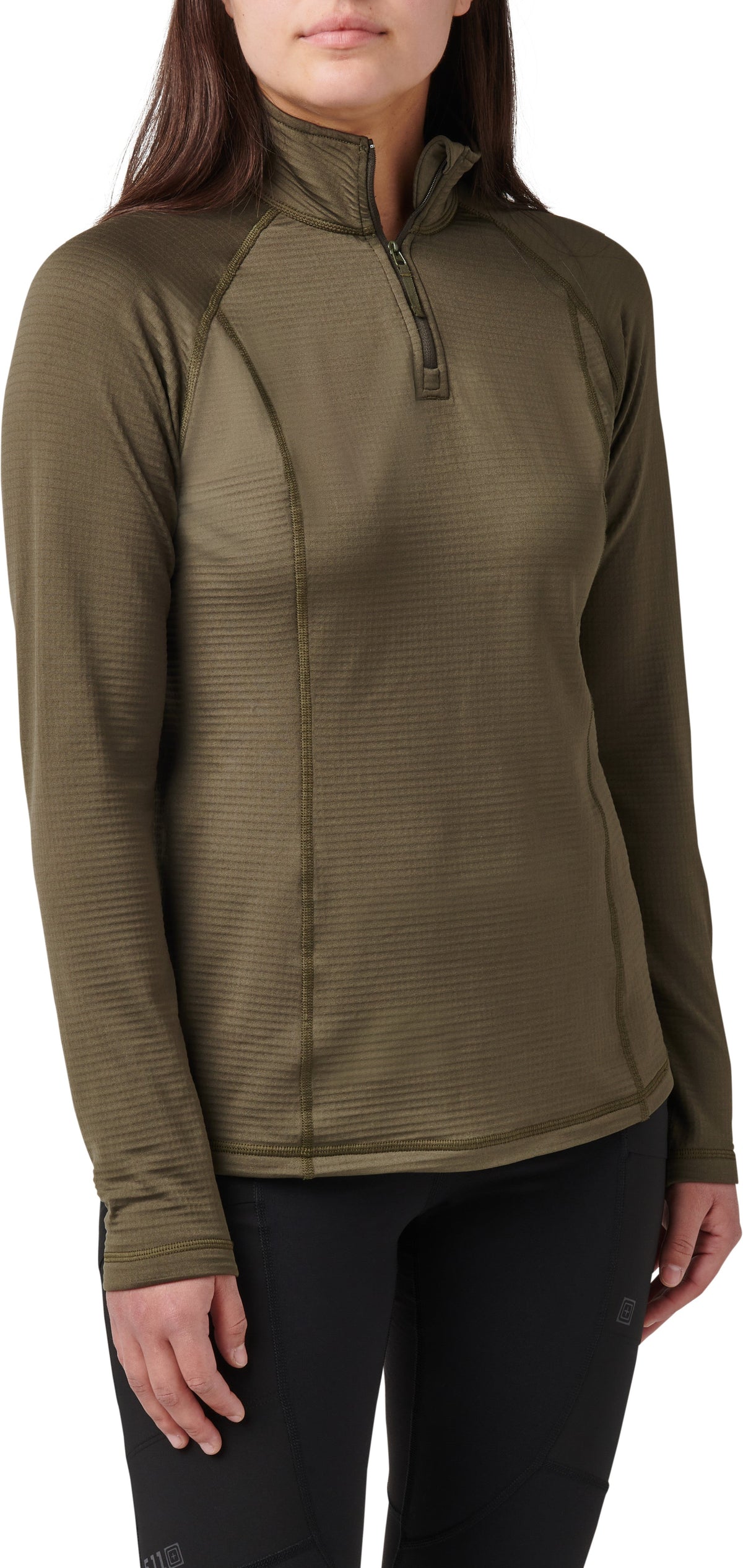 5.11 Tactical Series Shirt Stratos manches longues avec 1/4 fermeture éclair (femmes)